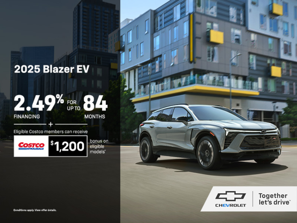 Get the 2025 Chevrolet Blazer EV