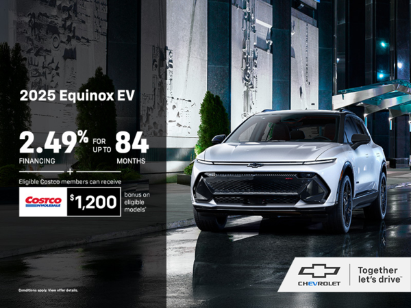 Get the 2025 Chevrolet Equinox EV
