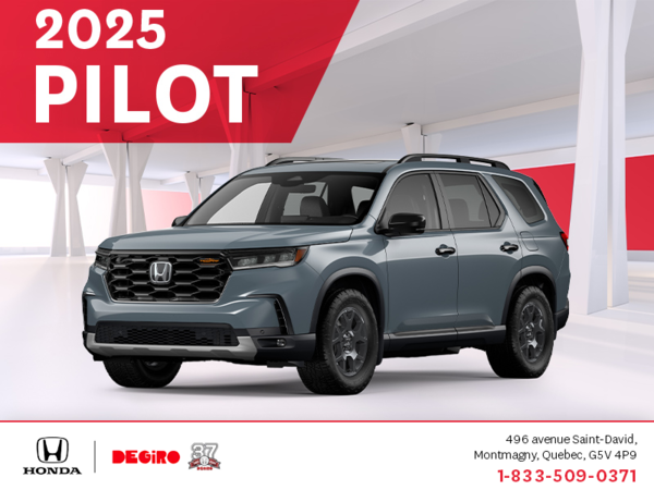 Get the 2025 Honda Pilot!