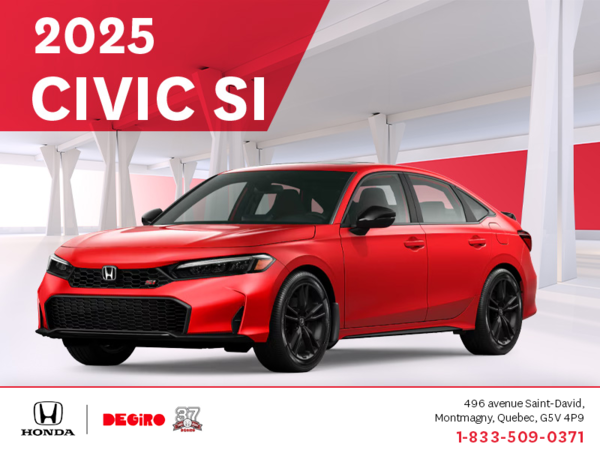 Get the 2025 Honda Civic Si!