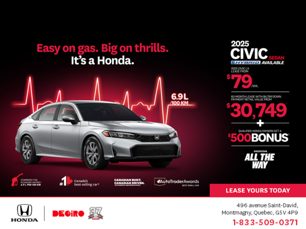Honda Monthly Event!