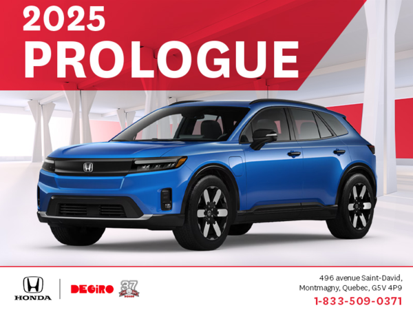 Get the 2025 Honda Prologue!