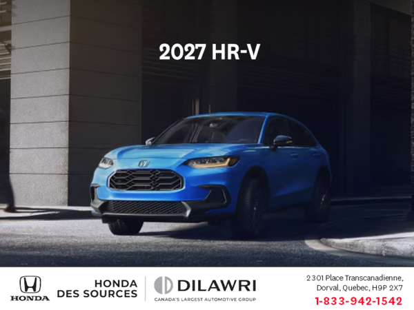 Get the 2027 Honda HR-V!