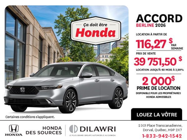 Honda Accord 2026
