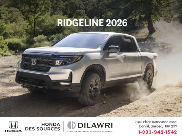 Honda Ridgeline 2026
