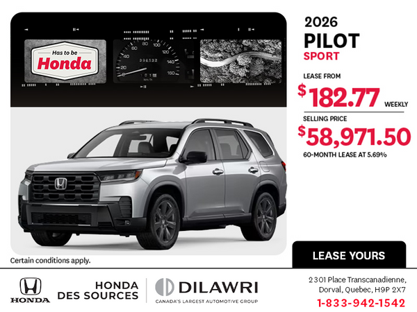 2026 Honda Pilot