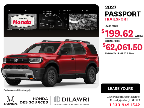 2027 Honda Passport