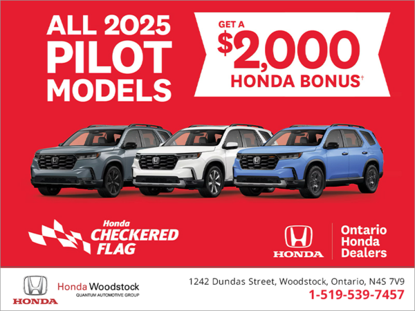 Get the 2025 Honda Pilot!