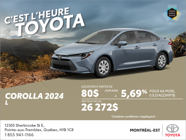 Toyota Corolla 2024