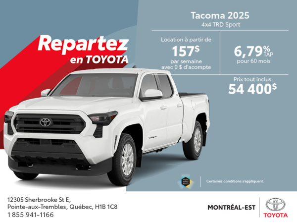 Toyota Tacoma 2025