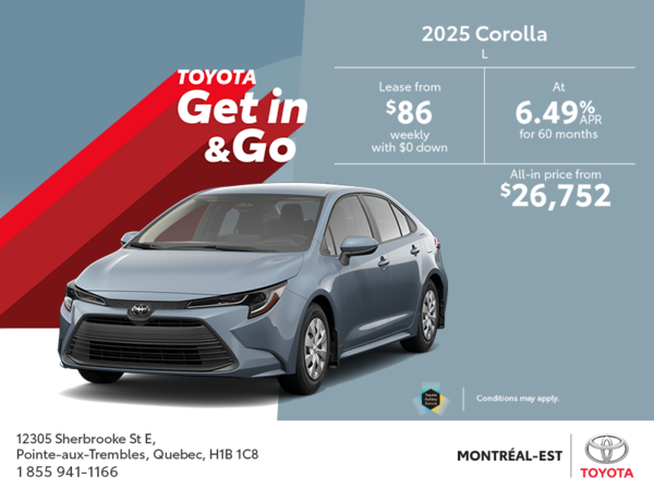 2025 Toyota Corolla