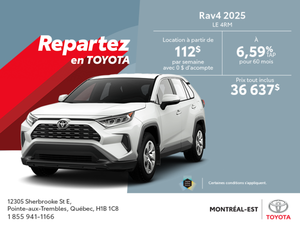 Toyota RAV4 2025