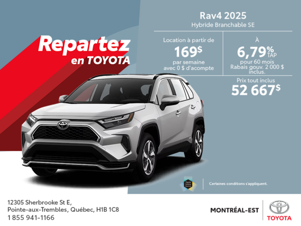 Toyota RAV4 Plug-In Hybrid 2025