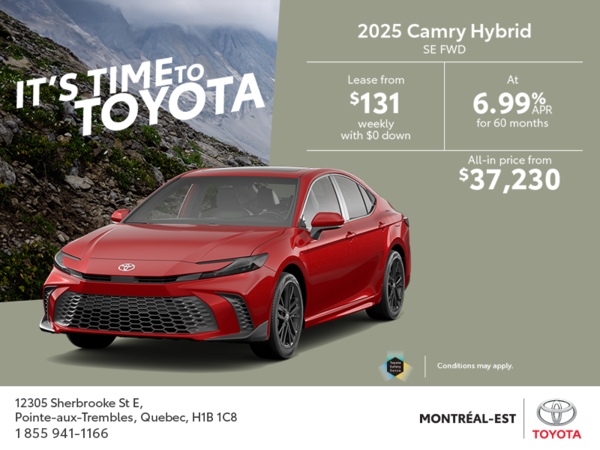 2025 Toyota Camry Hybrid