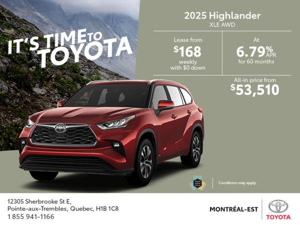 2025 Toyota Highlander