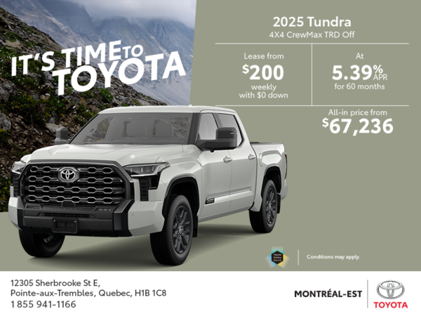2025 Toyota Tundra