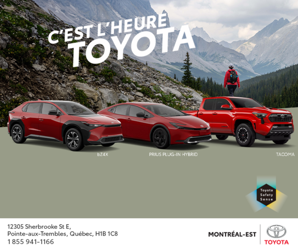 C'est l'heure Toyota!
