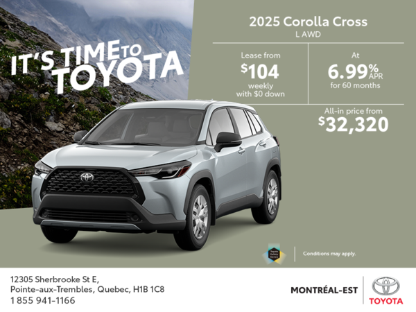 2025 Toyota Corolla Cross