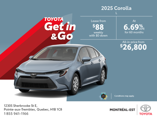 2025 Toyota Corolla