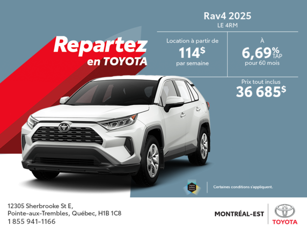 Toyota RAV4 2025