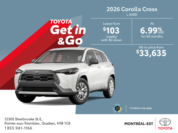 2026 Toyota Corolla Cross