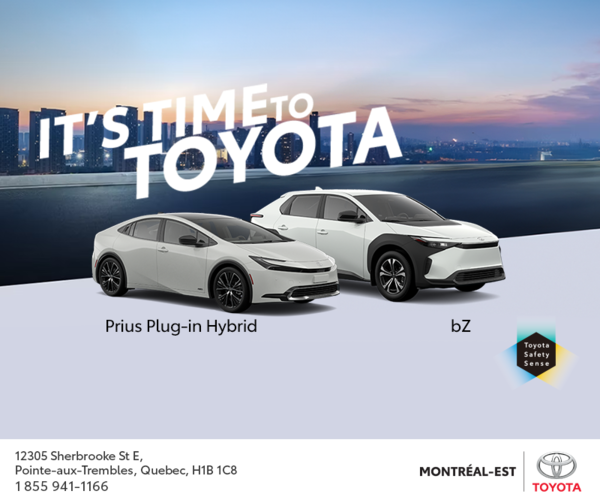 It's time to Toyota!