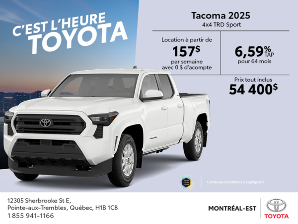 Toyota Tacoma 2025