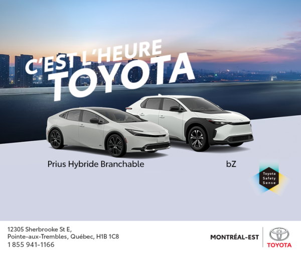 C'est l'heure Toyota!
