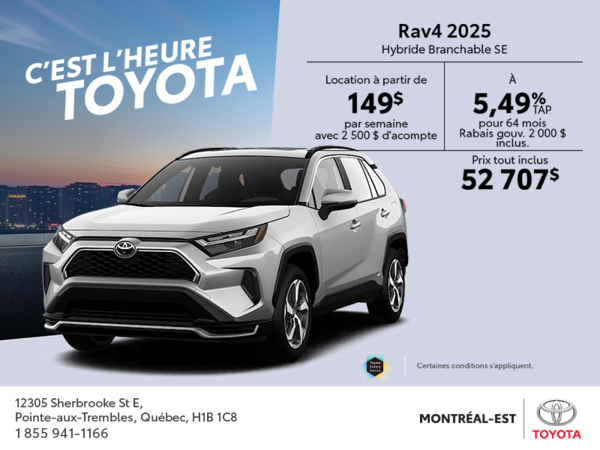 Toyota RAV4 Plug-In Hybrid 2025