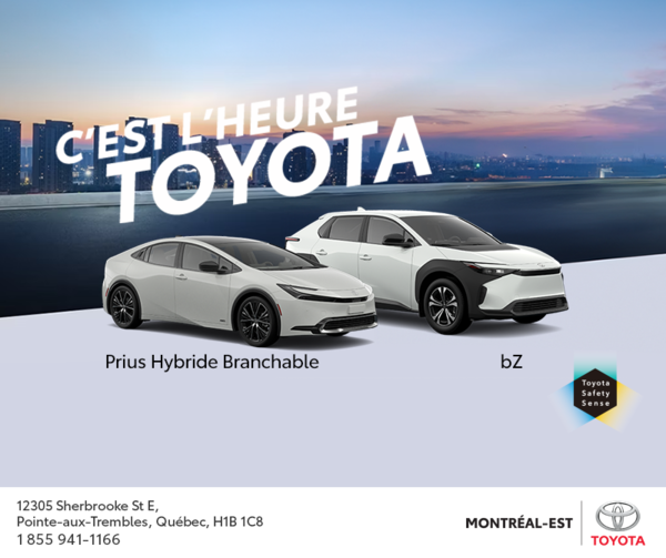 C'est l'heure Toyota!
