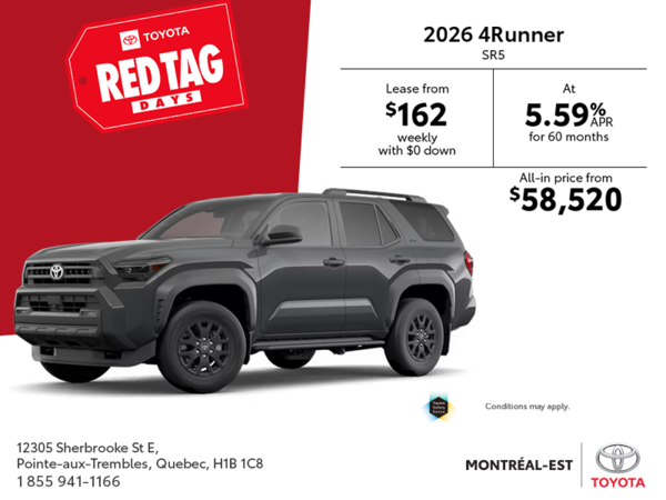 2026 Toyota 4Runner