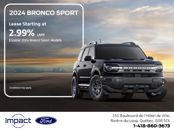 2024 Ford Bronco Sport