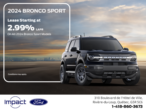 2024 Ford Bronco Sport