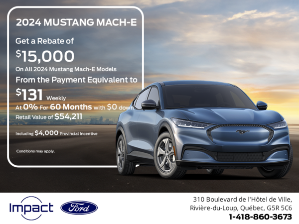 2024 Ford Mustang Mach-E