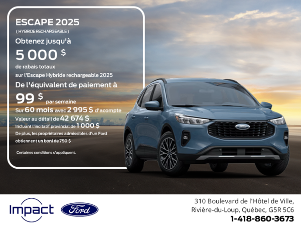 Ford Escape 2025