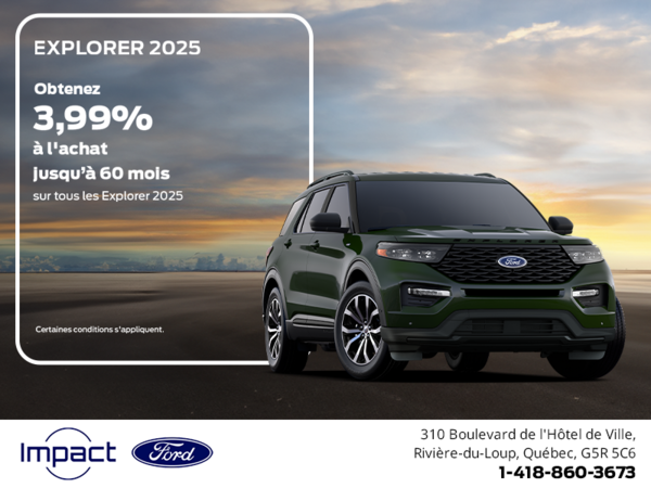 Ford Explorer 2025