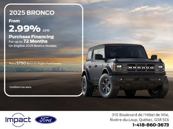 2025 Ford Bronco