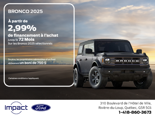 Ford Bronco 2025