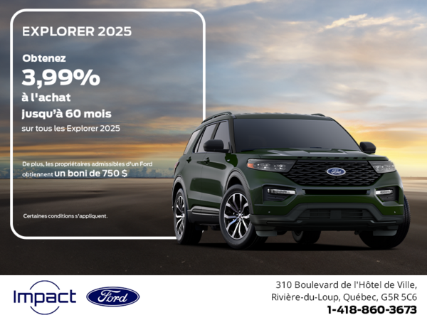 Ford Explorer 2025