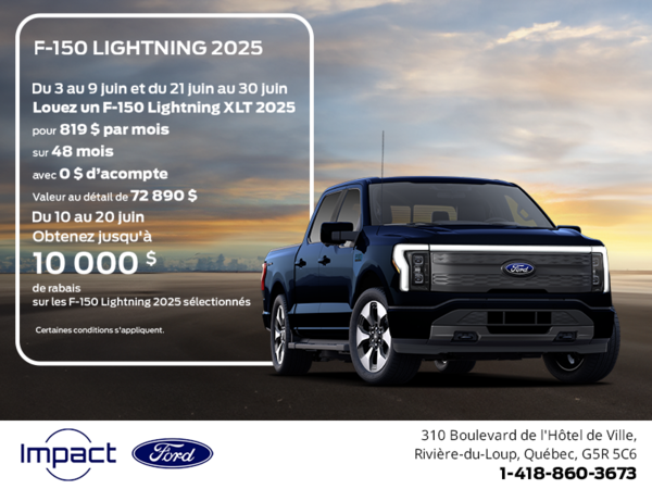 Ford F-150 Lightning 2025