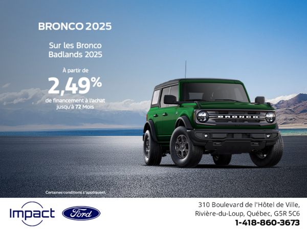 Ford Bronco 2025