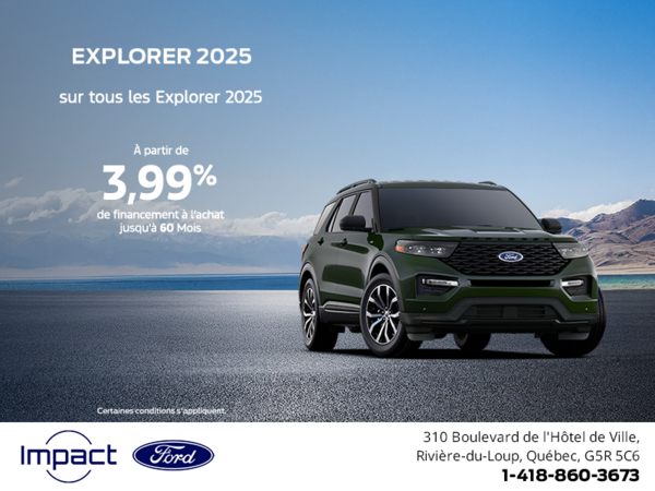 Ford Explorer 2025