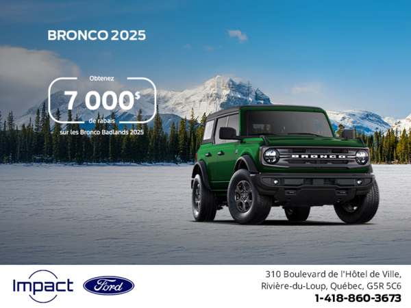 Ford Bronco 2025