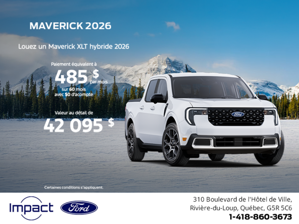 Ford Maverick Hybride 2026