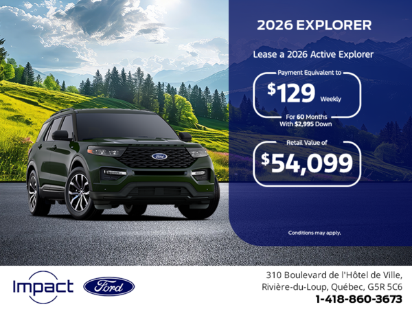 2026 Ford Explorer
