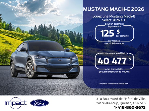 Ford Mustang Mach-E 2026