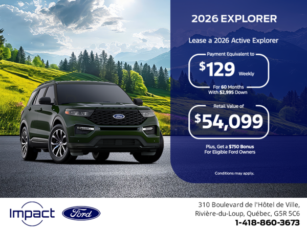 2026 Ford Explorer