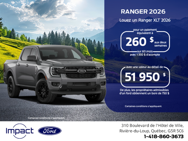 Ford Ranger 2026