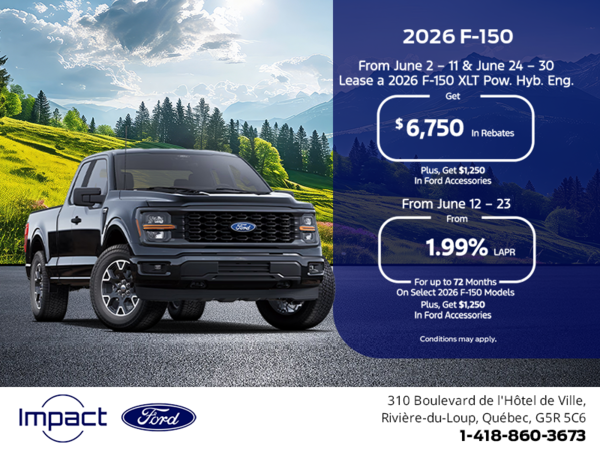 2026 Ford F-150