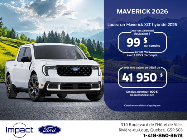 Ford Maverick Hybride 2026